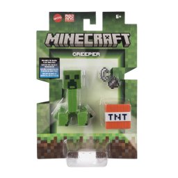 Figurina Minecraft Creeper 8 cm articulata cu accesorii