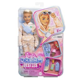 Papusa Barbie Dream Besties Ken cu accesorii pentru joc creativ