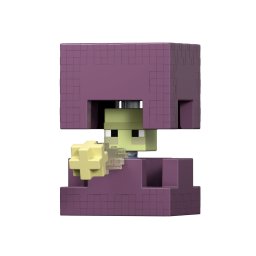 Figurina Minecraft Shulker 8 cm articulata cu piesa Build A Portal