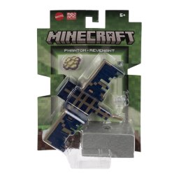 Figurina Minecraft Phantom Revenant 8 cm articulata, cu piesa Build A Portal