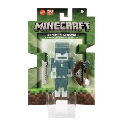 Figurina Minecraft Stray Vagabond 8 cm articulata, cu accesorii