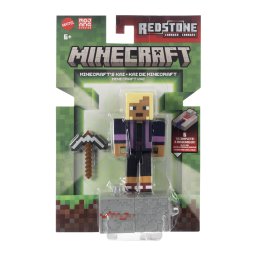 Figurina Minecraft Kay 8 cm articulata cu piesa Build A Portal