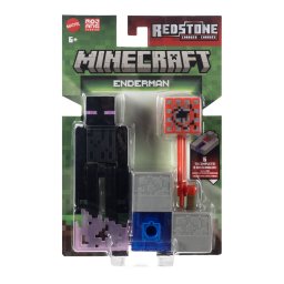 Figurina Minecraft Enderman 8 cm articulata cu piesa Build A Portal