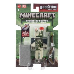 Figurina Minecraft Bogged 8 cm articulata cu accesoriu Build A Portal