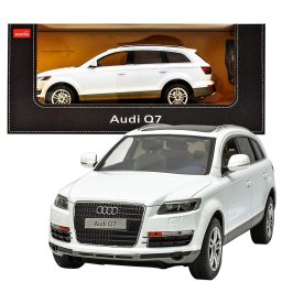 Masina cu telecomanda Audi Q7 alba, scara 1:14, 2.4 GHz, Rastar