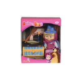 Papusa Masha magician cu accesorii magice, 16 cm, Simba