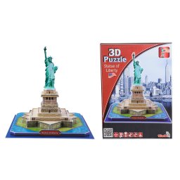 Puzzle 3D Simba Statuia Libertatii, 39 piese, pentru copii 6+