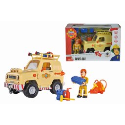 Masina de teren pompieri Sam Toms 4x4 cu figurina si accesorii