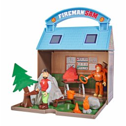 Centru de activitati montane Fireman Sam cu 2 figurine si accesorii