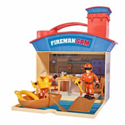 Centru de activitati marine Fireman Sam cu 2 figurine si accesorii