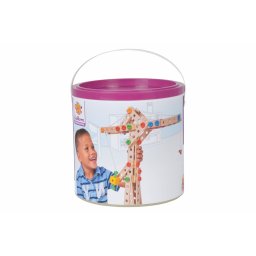 Set de constructie macara din lemn Eichhorn, 170 piese, 6 ani+