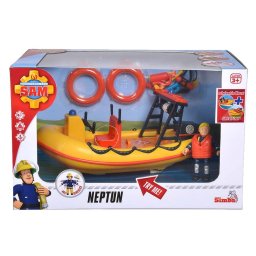 Barca Neptun Pompierul Sam cu figurina Penny si accesorii