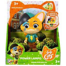 Figurina Lampo 44 de Pisici, 15 cm, cu lumini si melodii