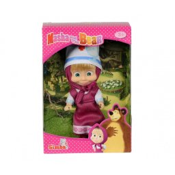 Papusa Masha Doctorita 12 cm, figurina pentru joaca de rol, Simba