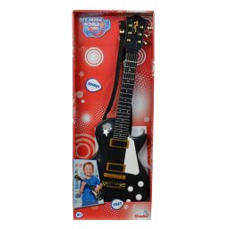 Chitara rock pentru copii Simba My Music World, 53 cm, neagra
