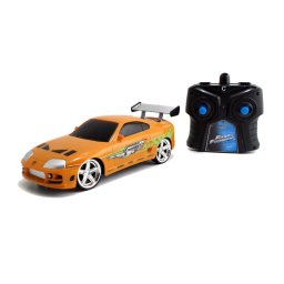 Masinuta metalica cu telecomanda Toyota Supra Fast & Furious, 1:24