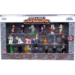 Set 20 nanofigurine Minecraft Dungeons din metal, 4 cm