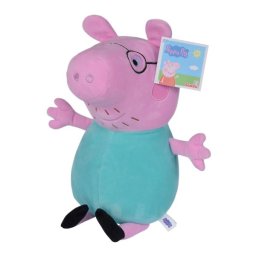 Jucarie de plus Daddy Pig Peppa Pig 20 cm, Simba, pentru copii