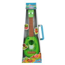 Ukulele pentru copii cu design kiwi, 4 corzi din nailon, 36 cm