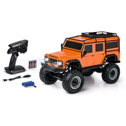 Masinuta RC Land Rover Defender 1:8 off-road, cu telecomanda