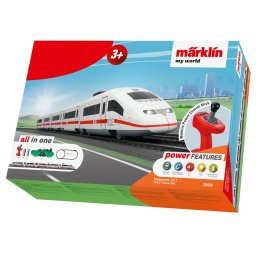 Set starter tren electric Marklin ICE 3 cu baterii si sunete