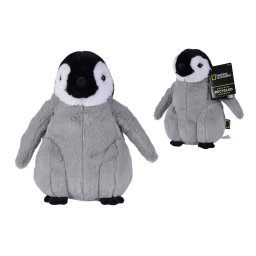 Pinguin de plus National Geographic, 25 cm, materiale reciclate