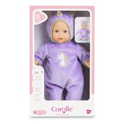 Papusa bebelus Corolle Calin Unicorn, 30 cm, corp moale