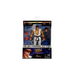 Figurina Ryu Street Fighter II articulata, 15 cm, cu accesorii interschimbabile