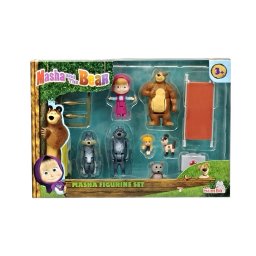 Set 7 minifigurine Masha si Ursul cu accesorii, Simba