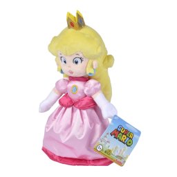 Jucarie de plus Princess Peach Super Mario, 27 cm, multicolor
