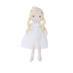Papusa de plus Camille 33 cm, moale si delicata pentru copii