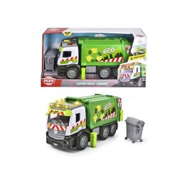 Masina de gunoi Dickie Toys 26 cm cu sunete, lumini si pubela