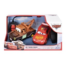 Set 2 masinute cu telecomanda Fulger McQueen si Mater, 1:32