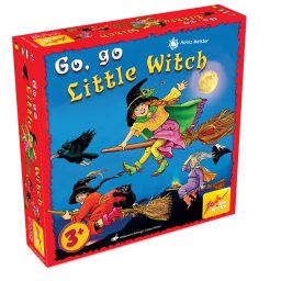 Joc de societate Go Go Little Witch pentru copii 3+ ani