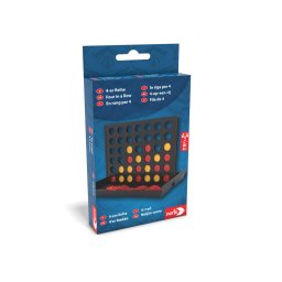 Joc de strategie Patru la Rand compact Noris pentru 2 jucatori