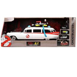 Masinuta cu telecomanda Ghostbusters ECTO-1, scara 1:16