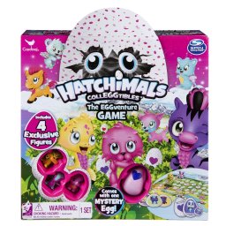 Joc Hatchimals cu zaruri EGGventure, 4 figurine si ou surpriza