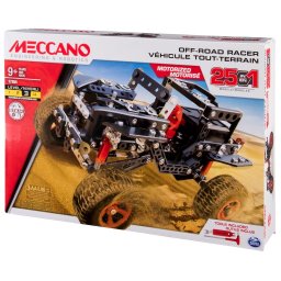 Set constructie Meccano 25 în 1 motorizat, vehicule off-road STEM
