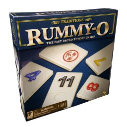 Joc Rummy clasic cu 106 piese si 4 table pentru familie