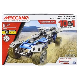 Set de constructie Meccano masina de curse 10 în 1 cu motor