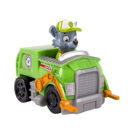 Masina utilitara Paw Patrol cu figurina Rocky, 10 cm