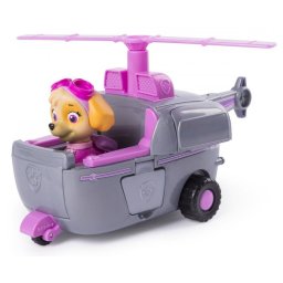 Figurina Paw Patrol Skye cu elicopter de salvare pentru copii 3+ ani