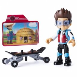 Figurina Paw Patrol Hero Pup Ryder cu accesorii, 7 cm