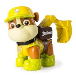 Figurina Paw Patrol Rubble Jungle Rescue cu accesorii de salvare