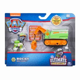 Patrula Catelusilor Rocky vehicul cu figurina Ultimate Rescue