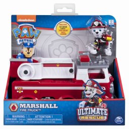 Vehicul Marshall Paw Patrol Ultimate Rescue cu figurina articulata