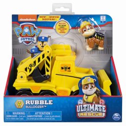 Vehicul tematic Paw Patrol Ultimate Rescue Rubble cu figurina