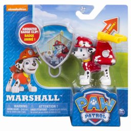 Figurina Marshall Patrula Catelusilor Eroi in Actiune cu accesoriu