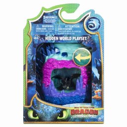 Barlogul Dragonului Stirbul cu lumina UV si figurina