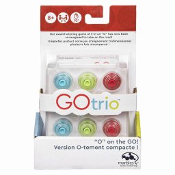 Joc de strategie Marbles GoTrio compact pentru 2-3 jucatori